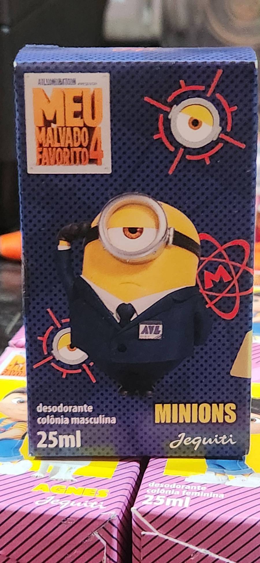 Desodorante colônia masculina Minions Meu Malvado Favorito 4