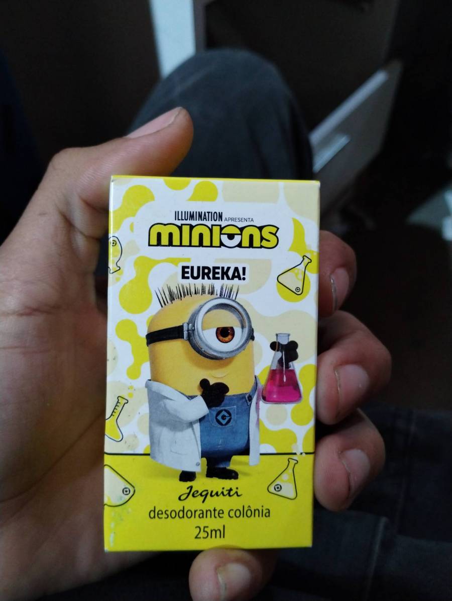 Desodorante colônia Minions Eureka!