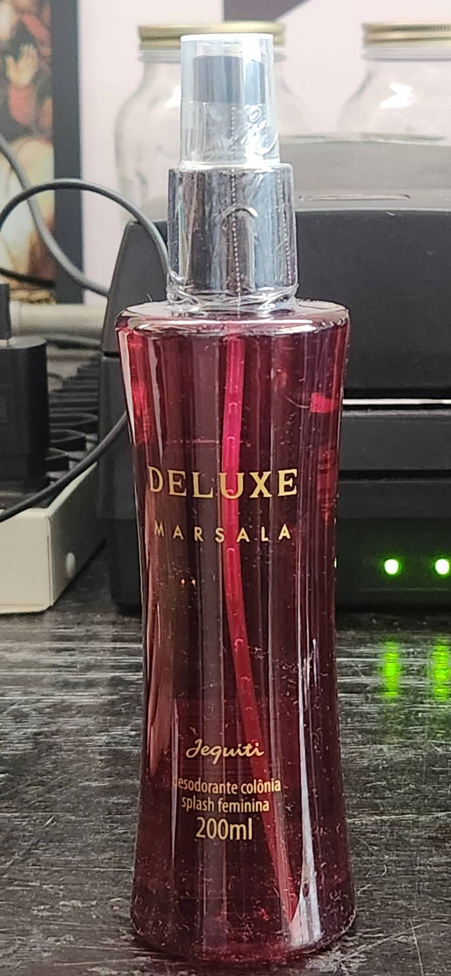 Desodorante colônia splash feminina Deluxe Marsala