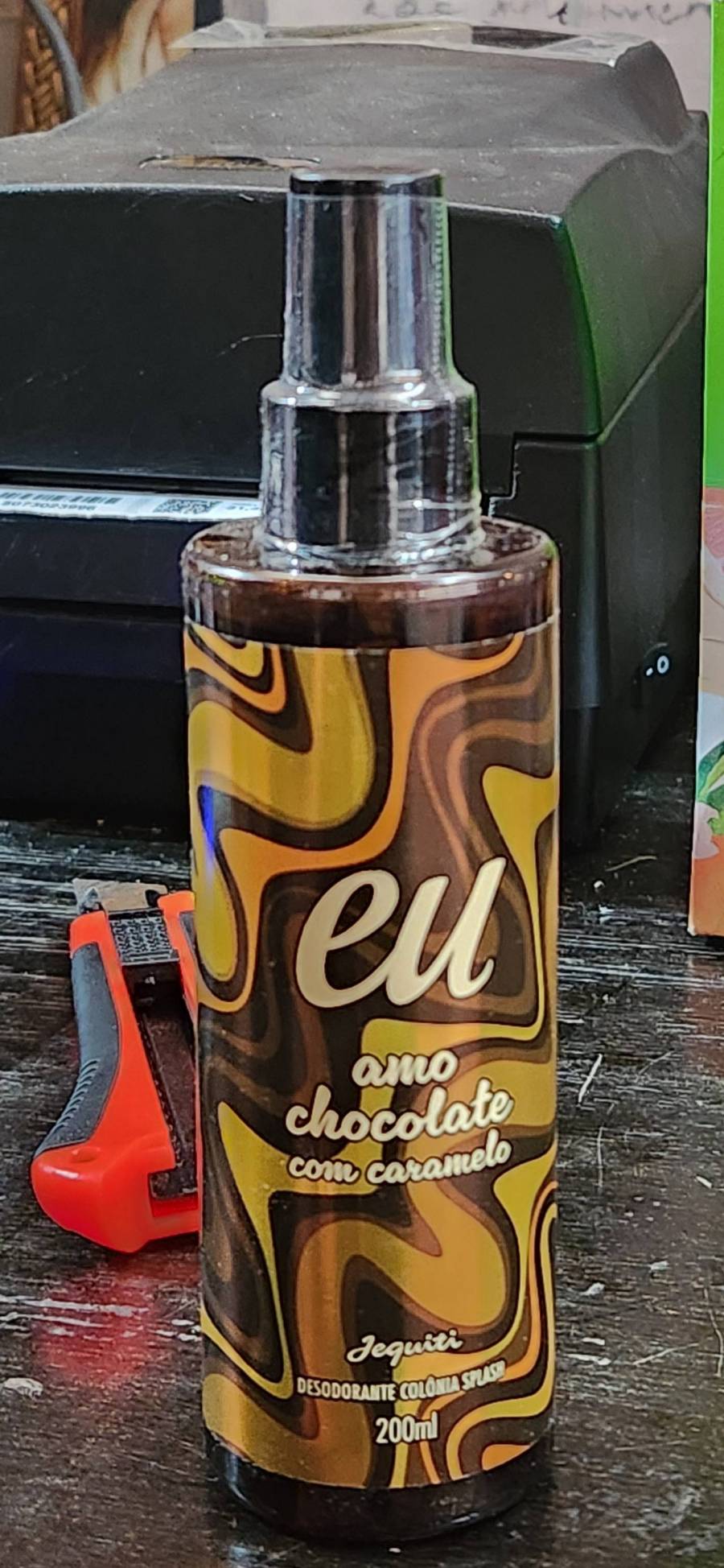 Desodorante Colônia Splash Eu Amo Chocolate com Caramelo