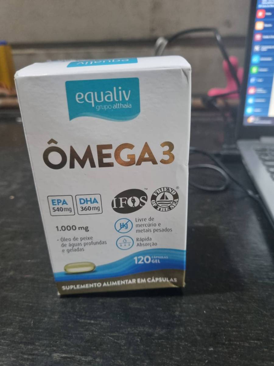 Ômega 3 suplemento alimentar em cápsulas