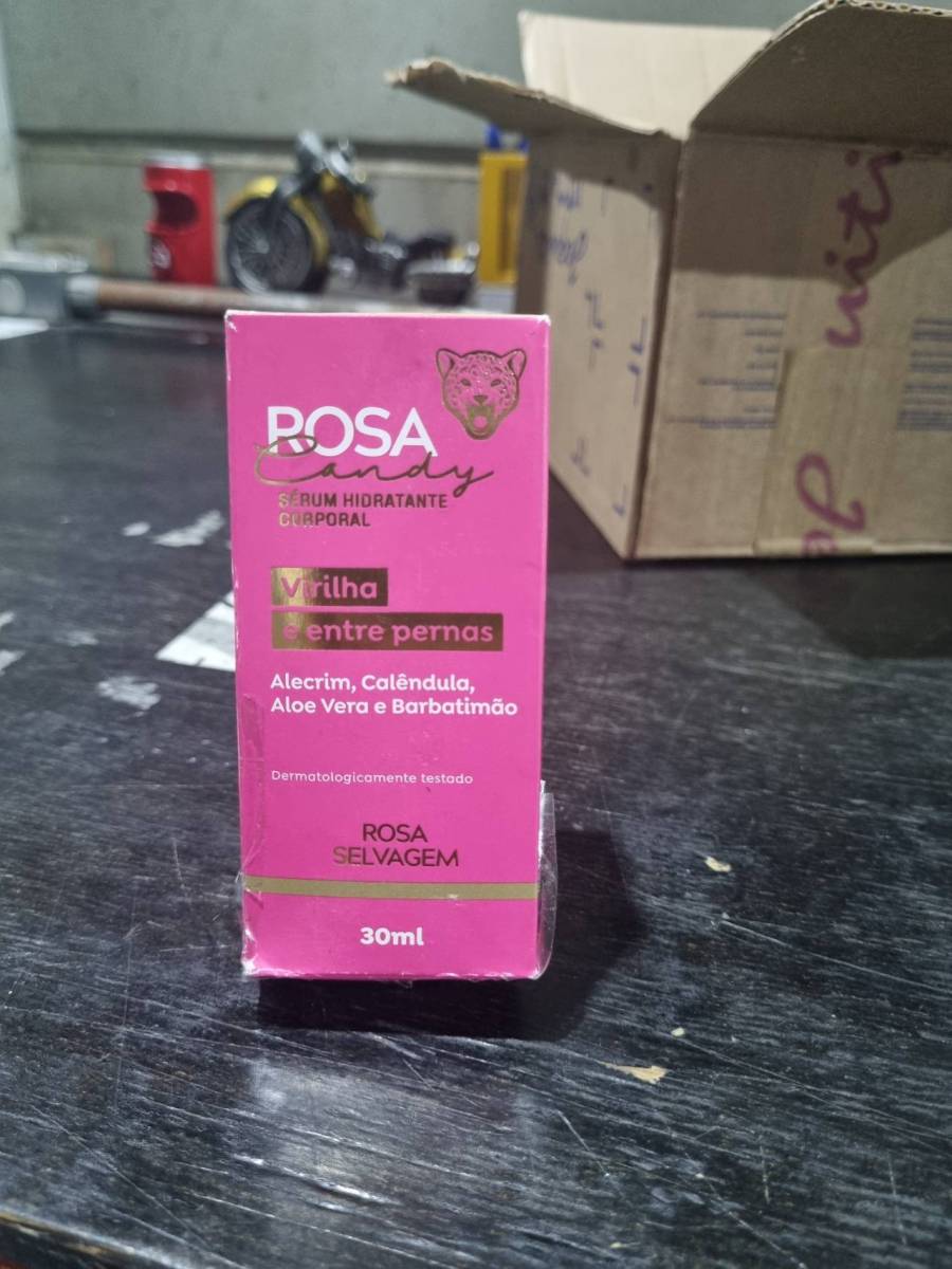 Sérum hidratante corporal para virilha e entre pernas