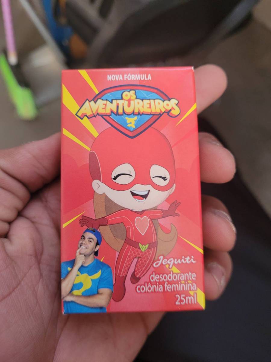 Desodorante colônia feminina Os Aventureiros