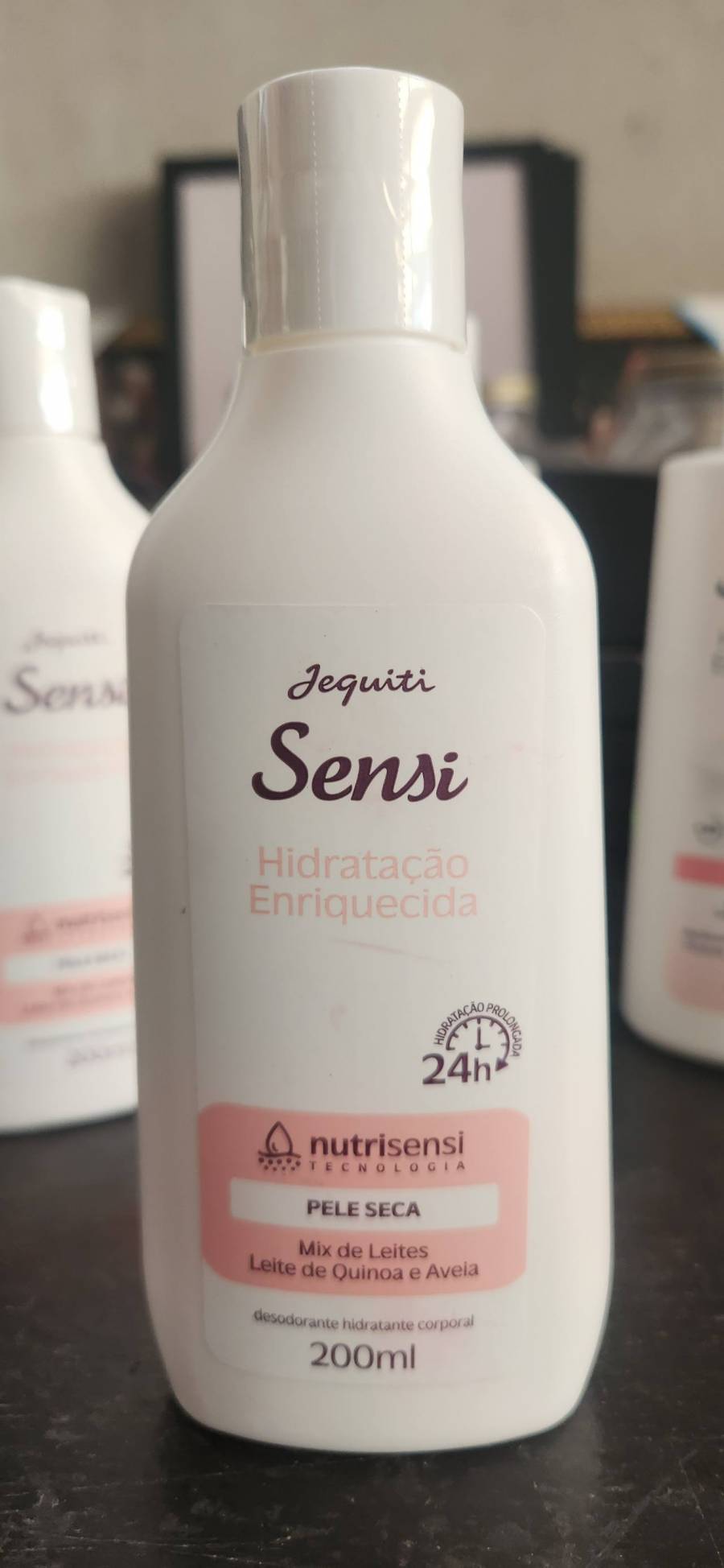 Desodorante hidratante corporal Sensi Hidratação Enriquecida Pele Seca