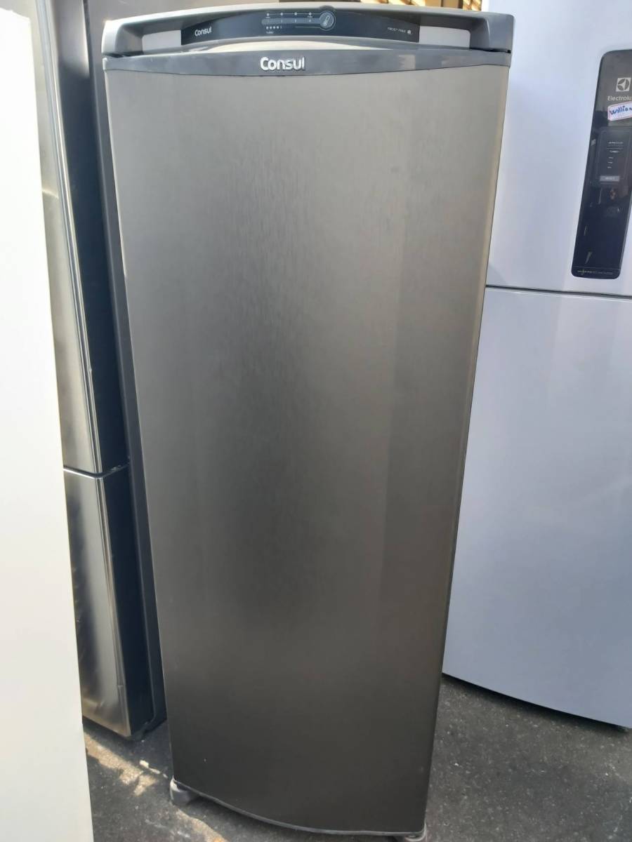 REFRIGERADOR CONSUL CRB39 INOX 342L 220V