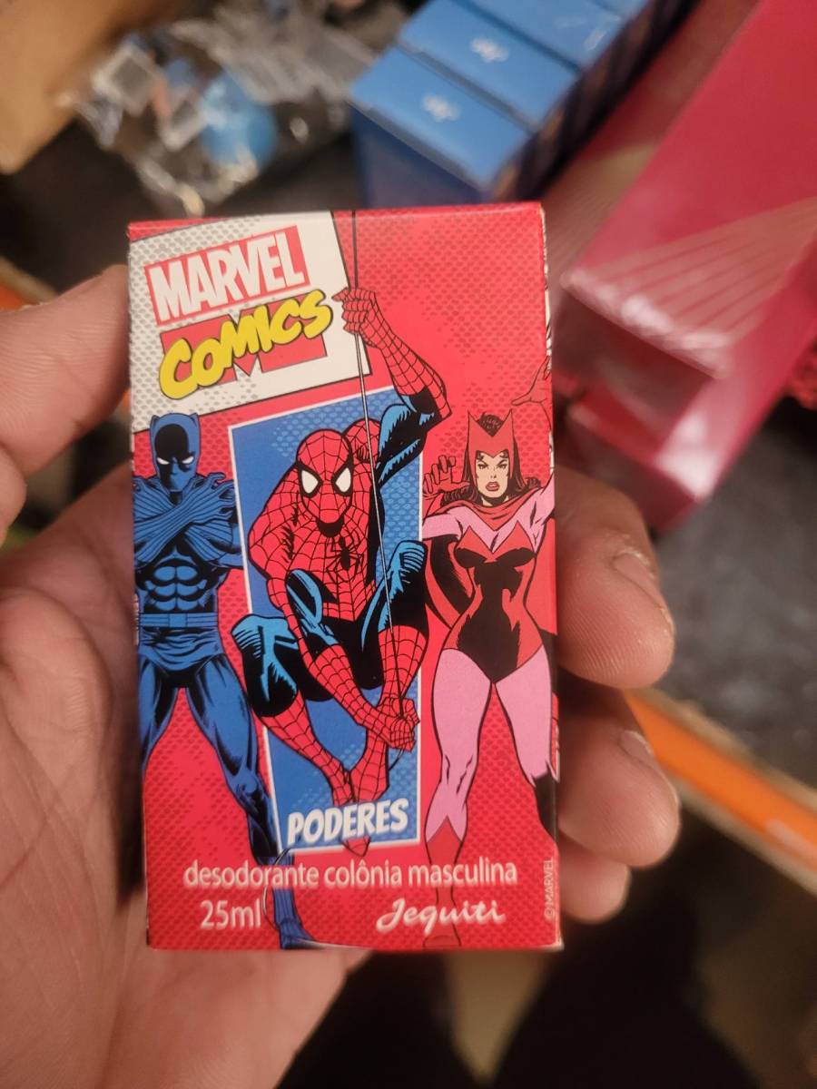 Desodorante colônia masculina Marvel Comics