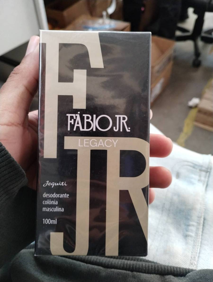 Desodorante colônia masculina Fábio Jr. Legacy