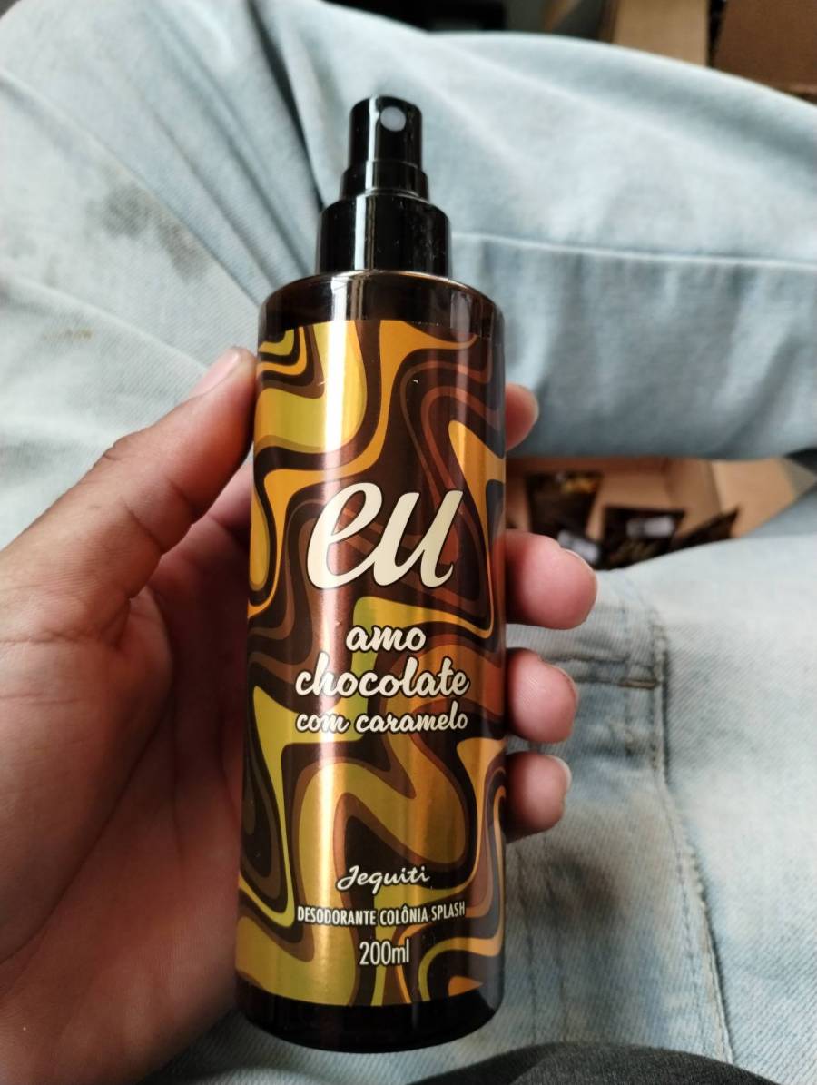 Desodorante Colônia Splash Eu Amo Chocolate com Caramelo