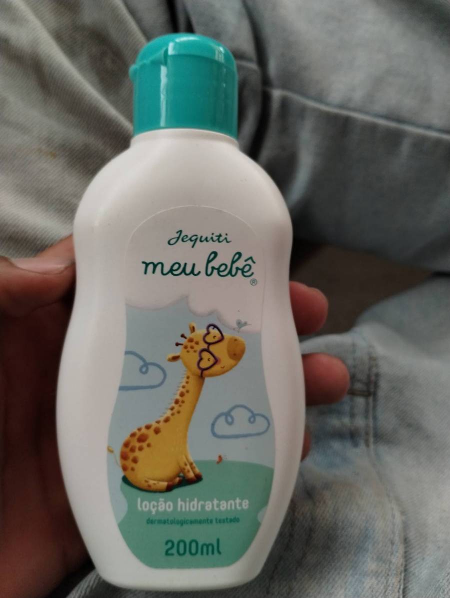 Loção hidratante para bebê