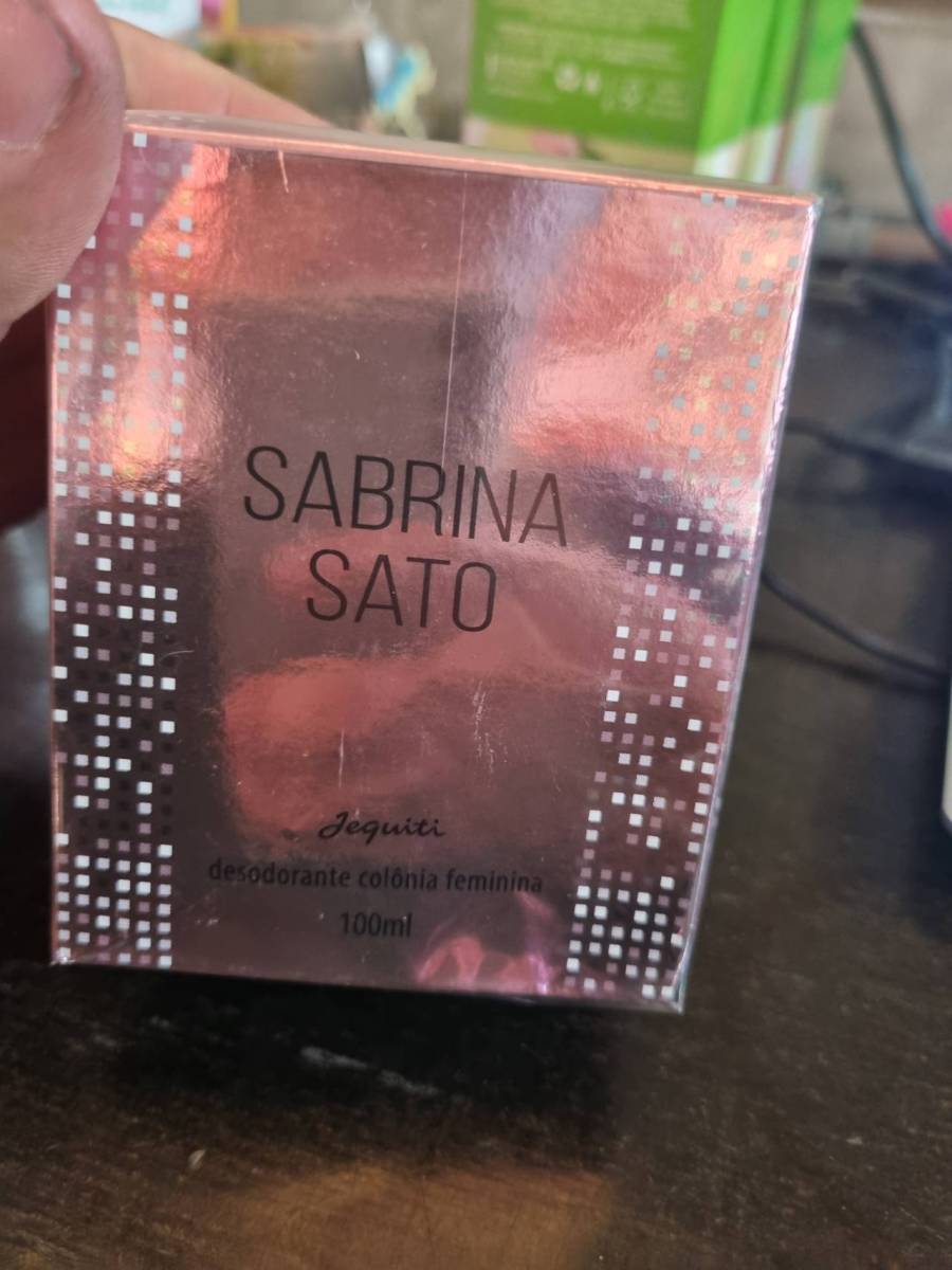 Desodorante colônia feminina Sabrina Sato Jequiti