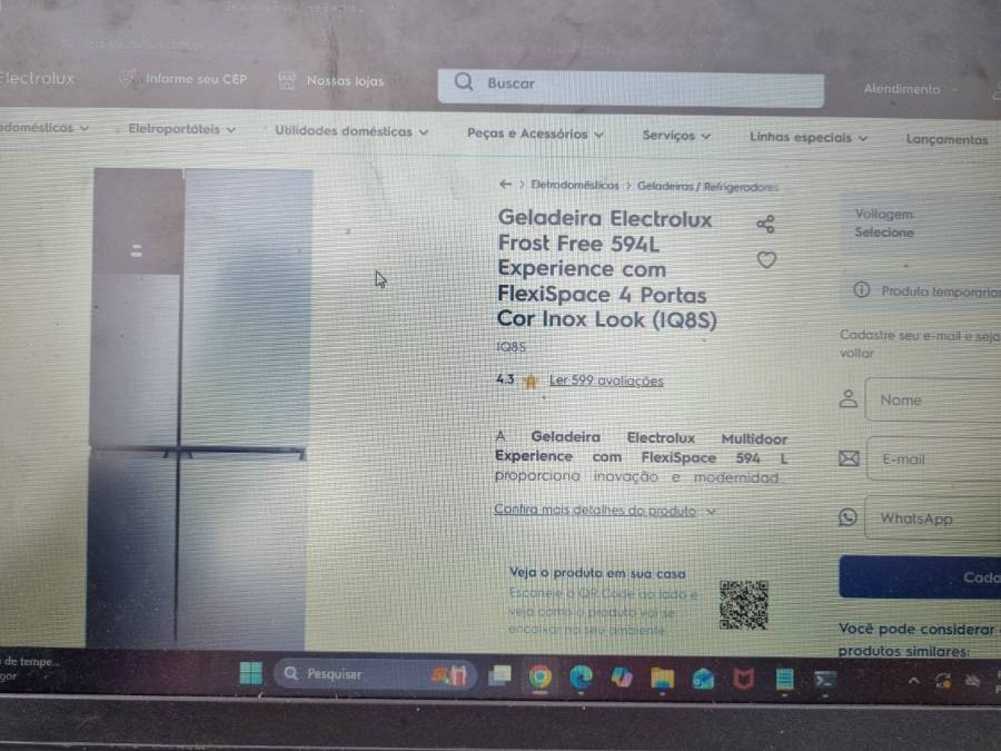 Geladeira Electrolux Frost Free 594L Experience com FlexiSpace 4 Portas