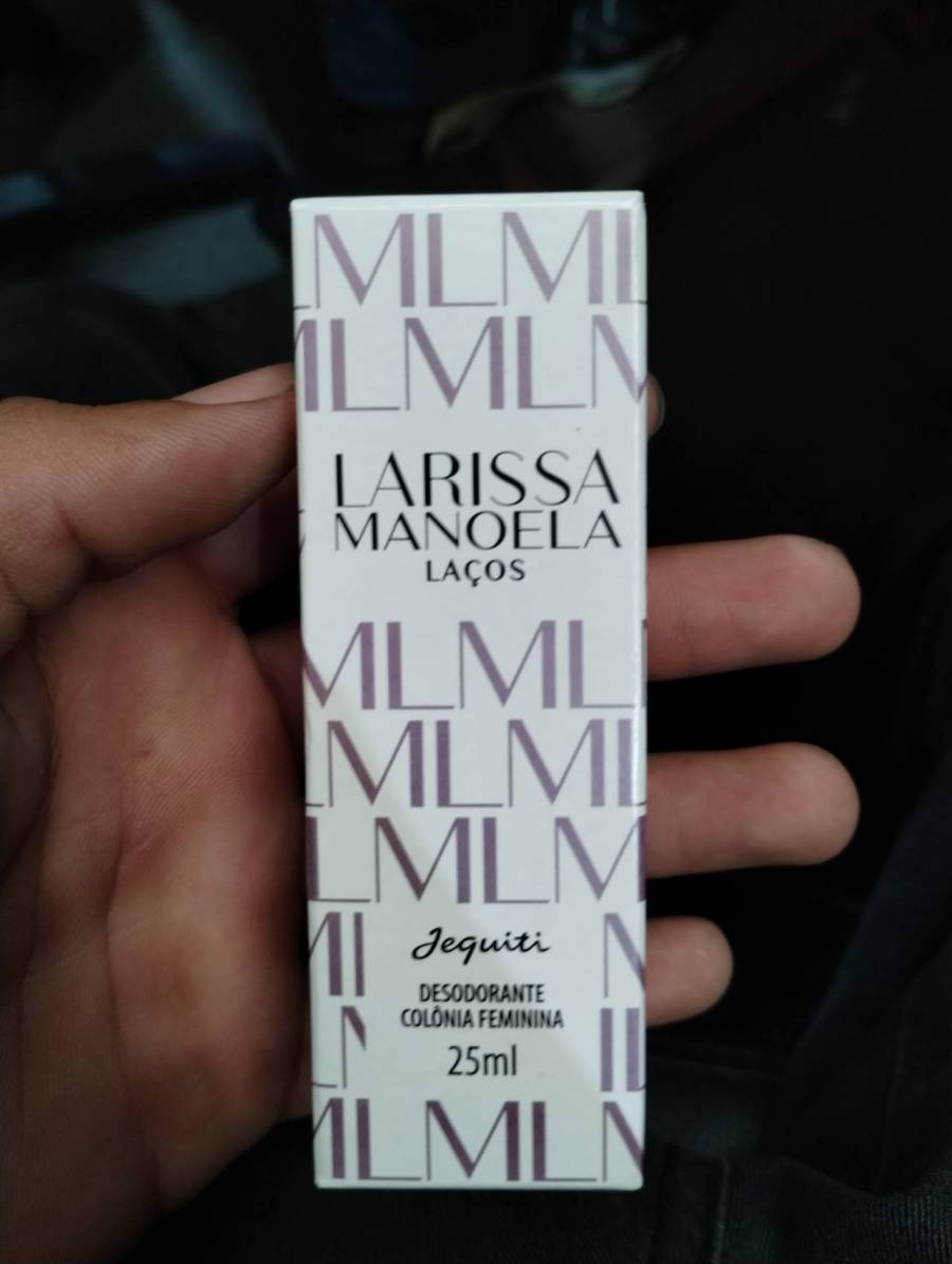 Desodorante Colônia Feminina Larissa Manoela Laços