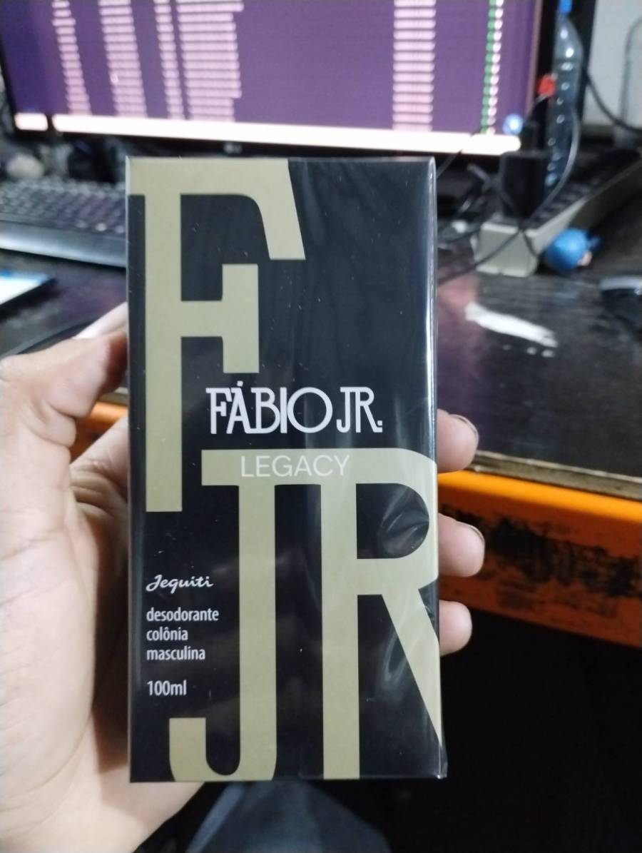 Desodorante colônia masculina Fábio Jr. Legacy