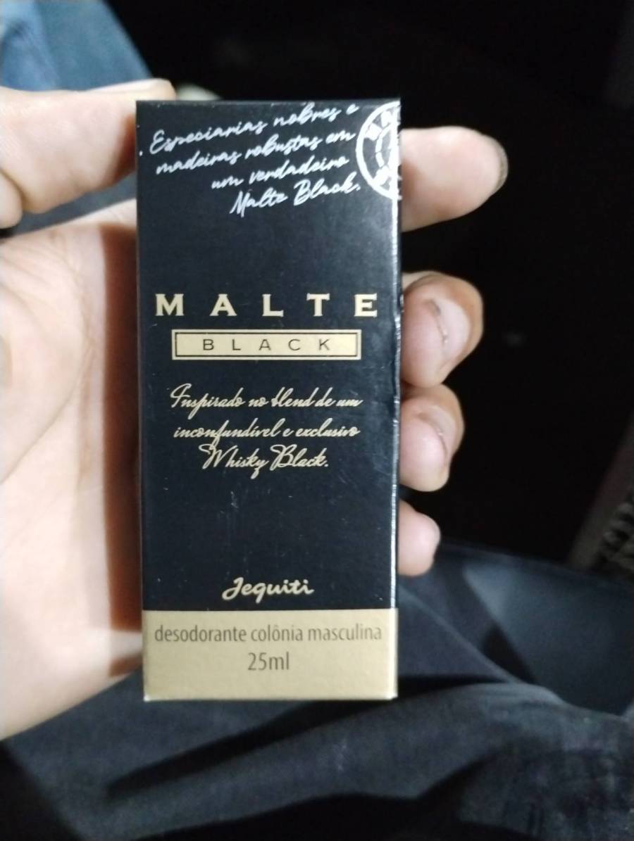 Desodorante colônia masculina Malte Black