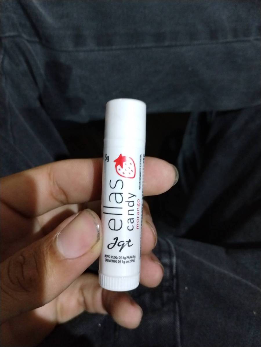 Protetor labial sabor morango