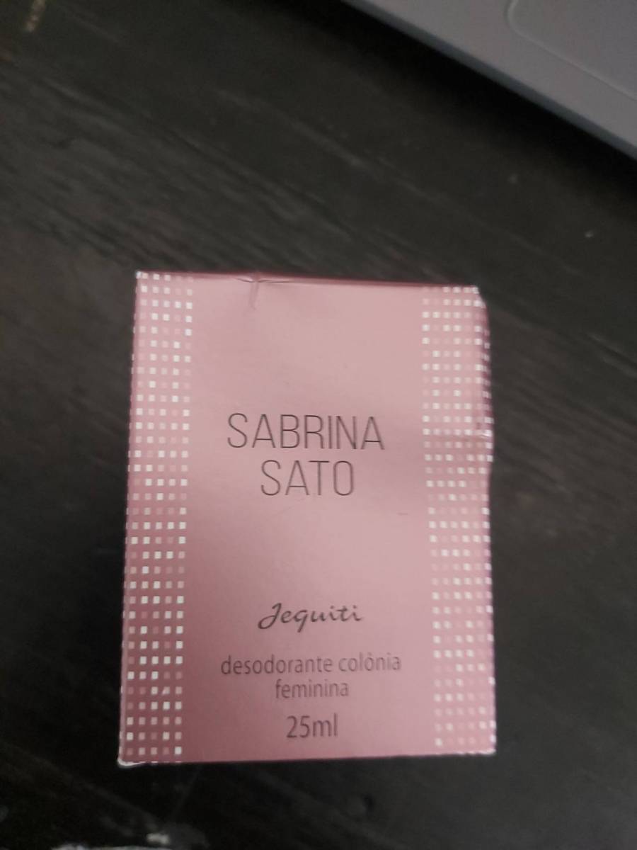 Desodorante colônia feminina Sabrina Sato Jequiti