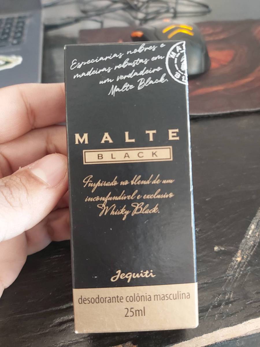 Desodorante colônia masculina Malte Black