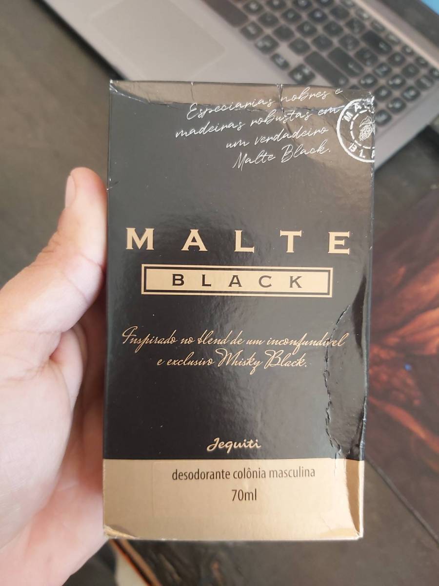 Desodorante colônia masculina Malte Black