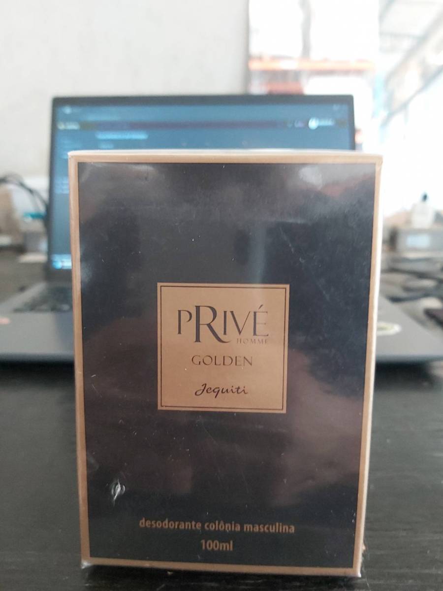 Desodorante colônia masculina Prive Homme Golden
