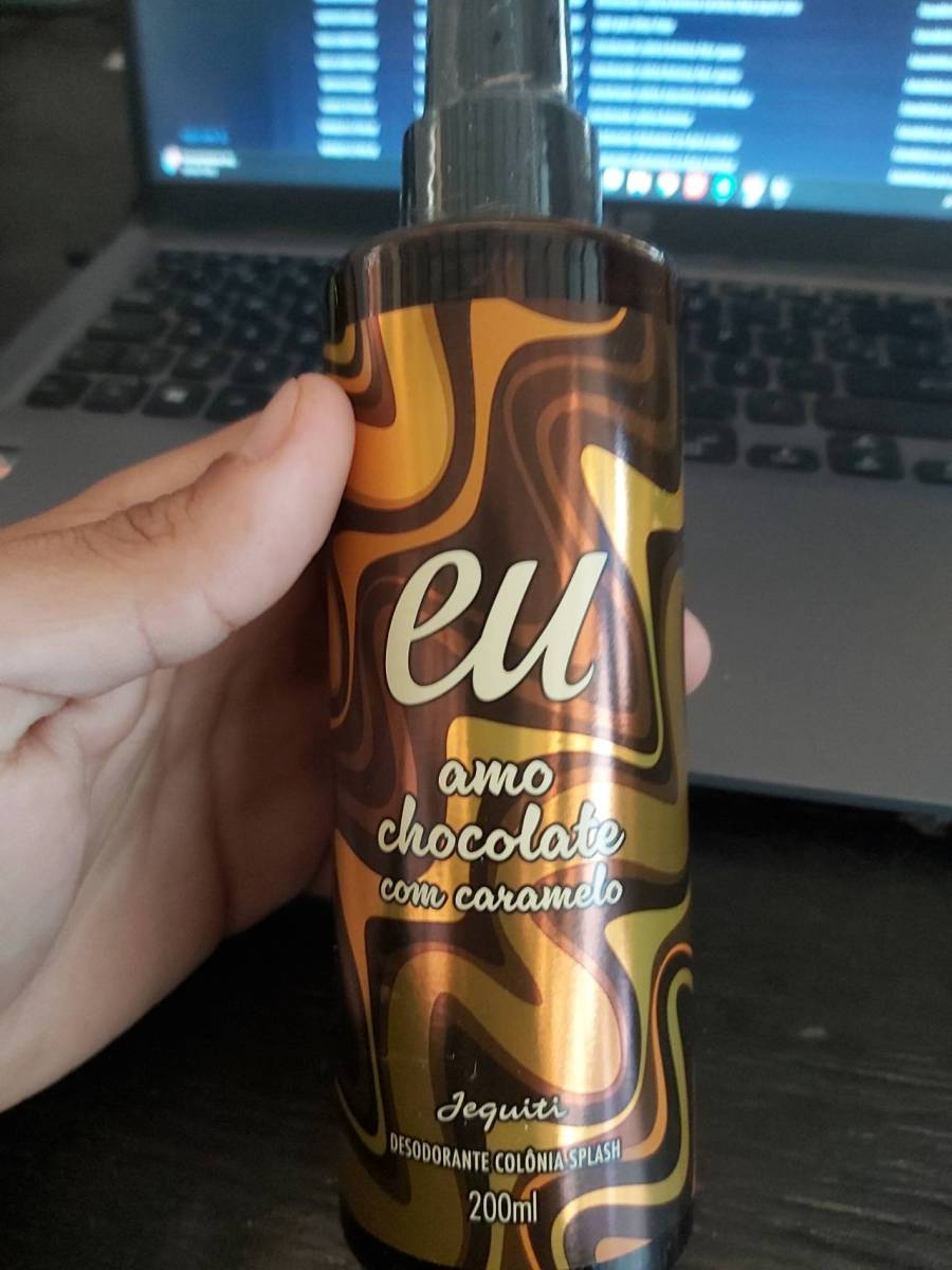 Desodorante Colônia Splash Eu Amo Chocolate com Caramelo