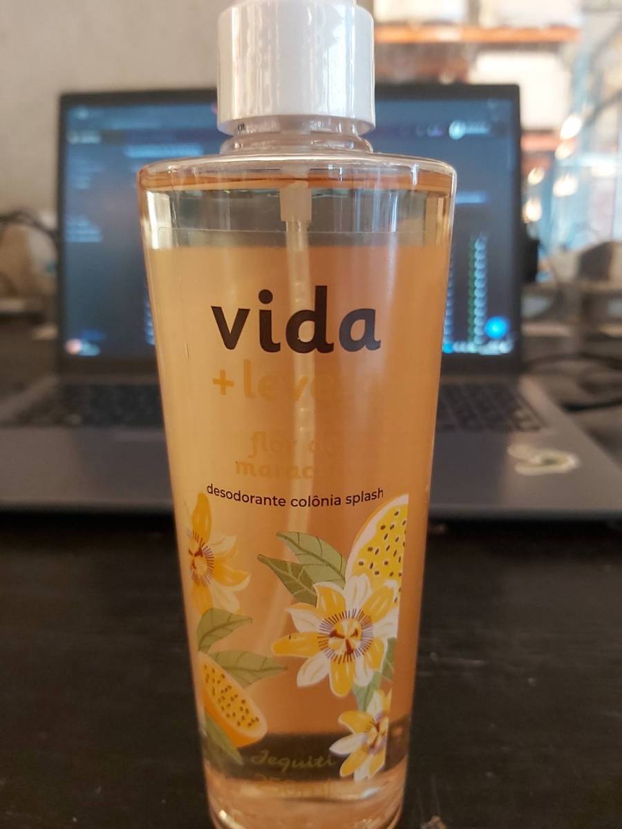 Desodorante colônia splash Vida + Leve Jequiti