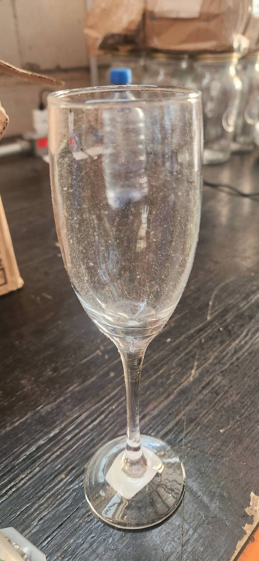 Taça de vidro para bebidas