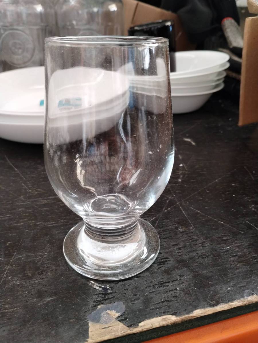 Taça de vidro para bebidas