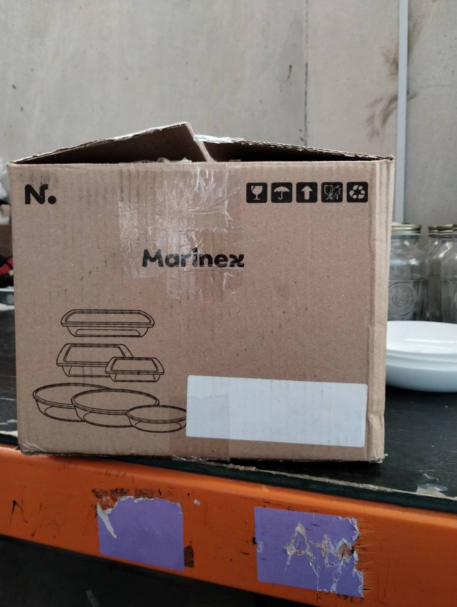 Jogo de potes para alimentos