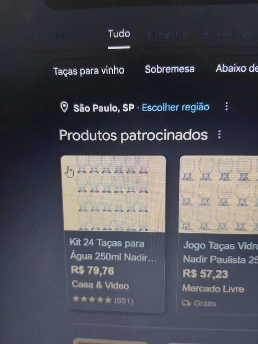 Kit 24 Taças para Água