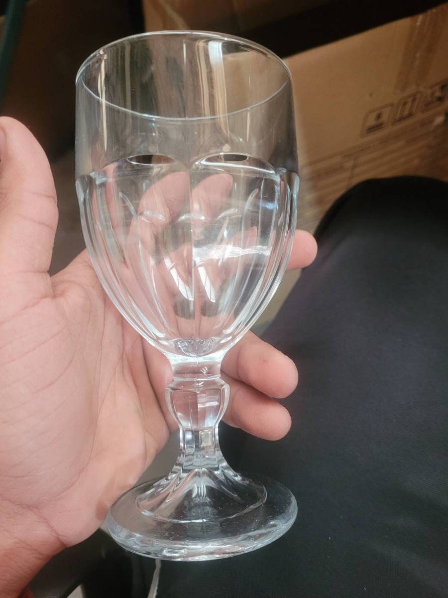 Taça de vidro Bristol