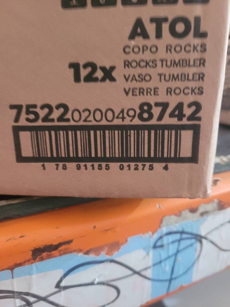 Conjunto de copos rocks