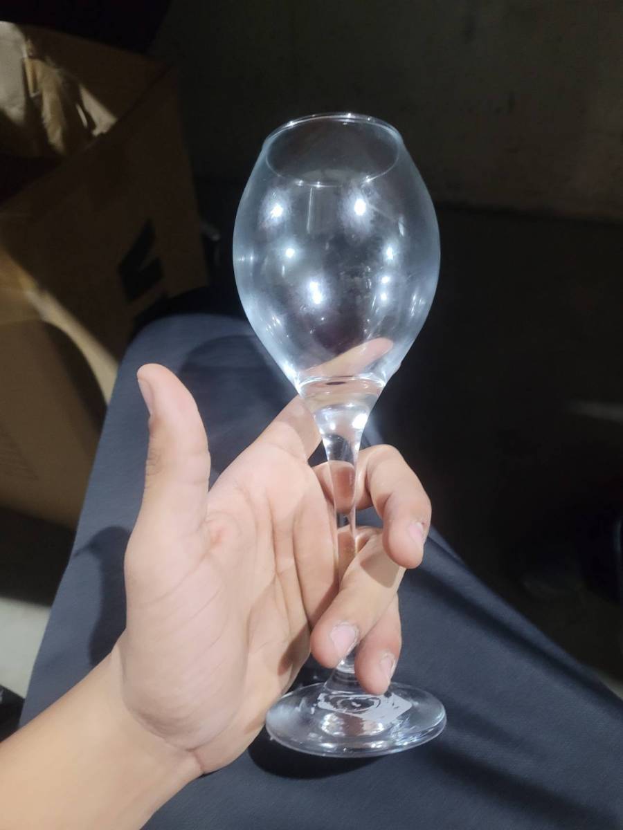 Taça de vidro para bebidas