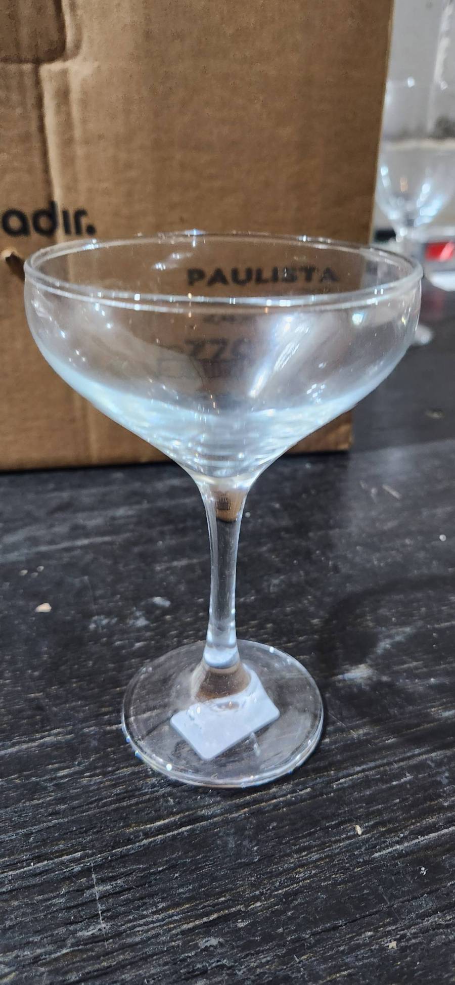 Taça de vidro para bebidas