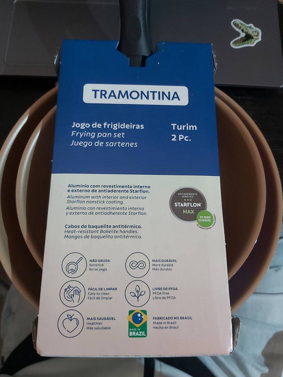 Jogo de frigideiras Turim 2 peças