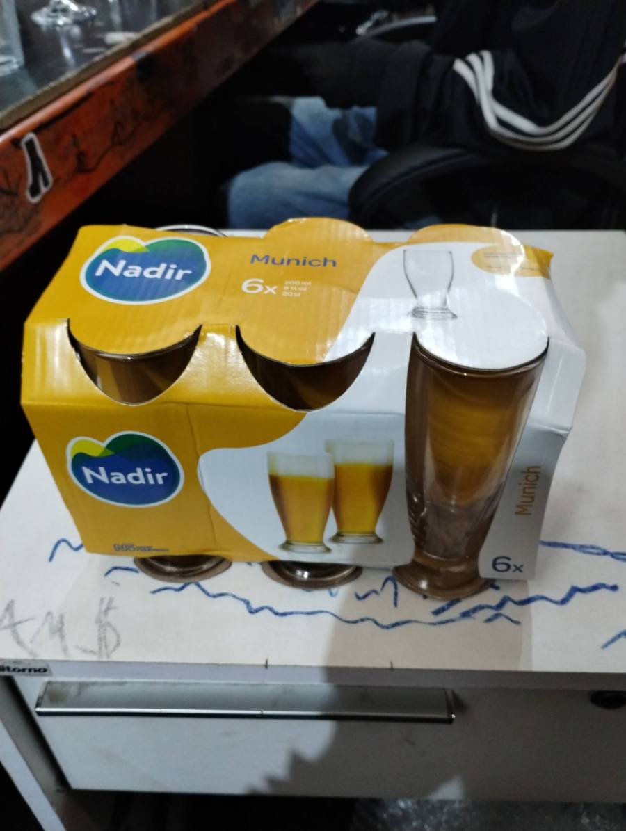 Conjunto de copos de vidro Munich 200 ml