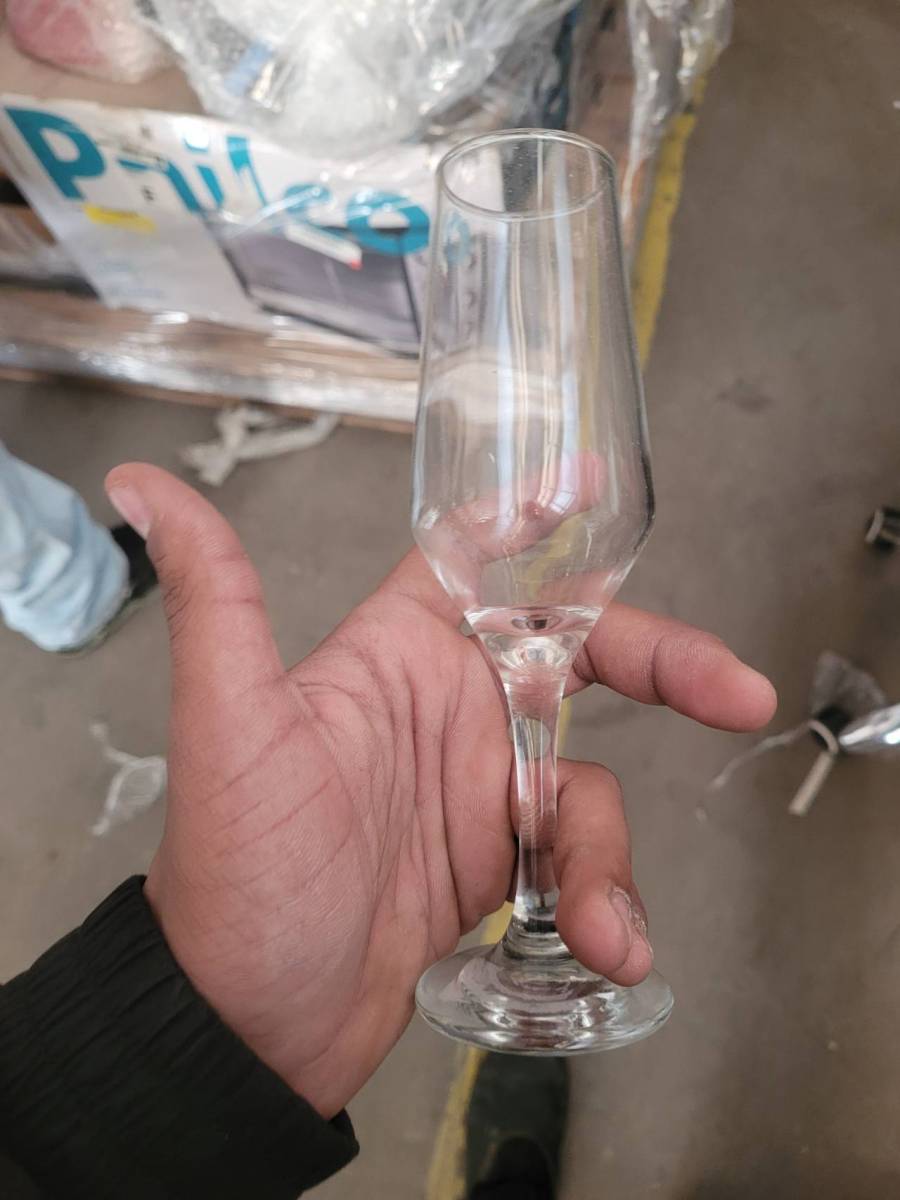 Taça de vidro para buffet