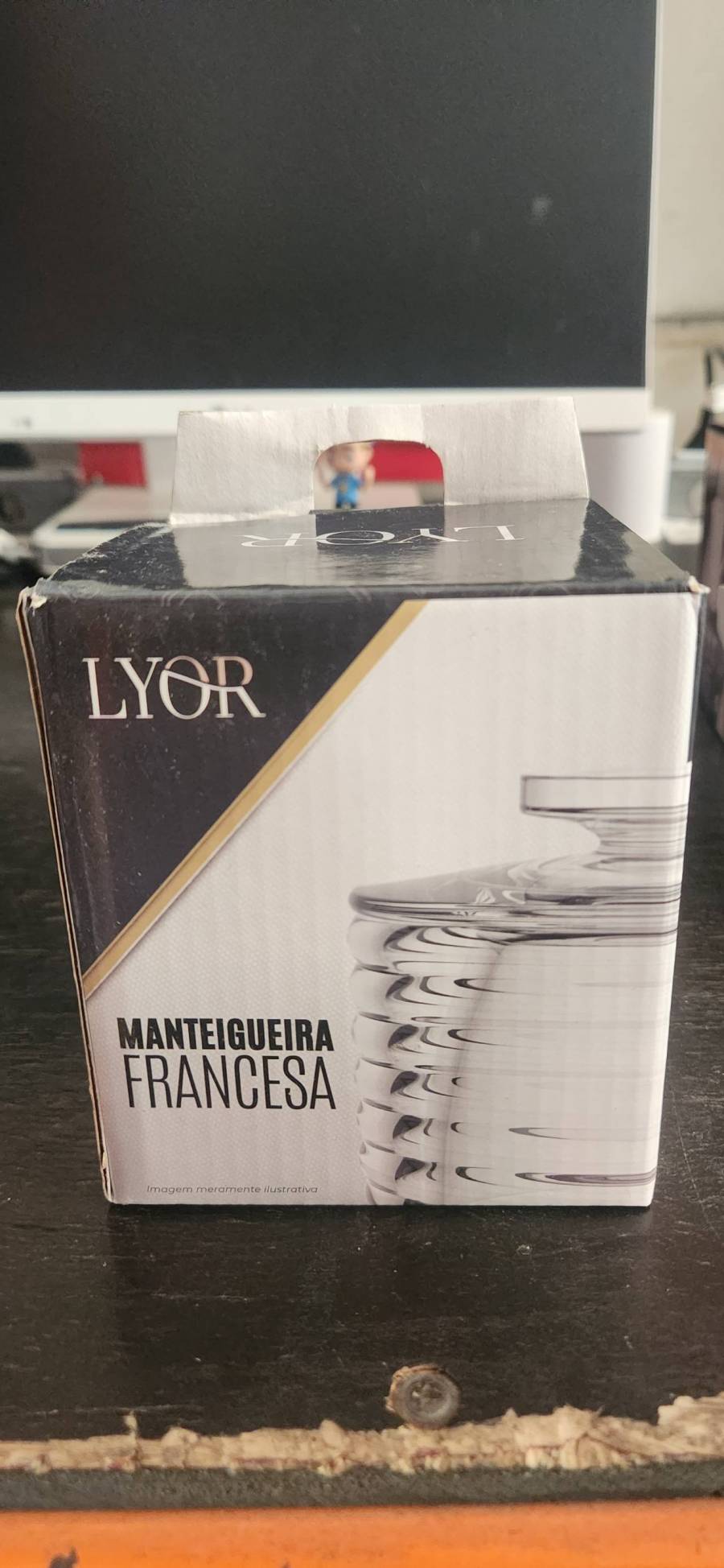 Manteigueira Francesa de vidro