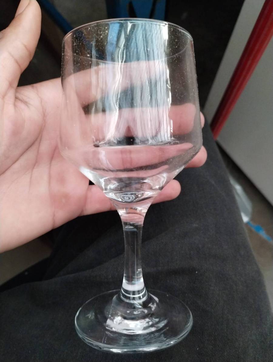 Taça de vidro para bebidas