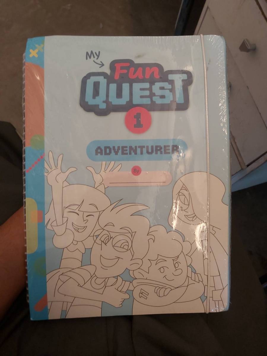 Livro infantil My Fun Quest 1 Adventurer