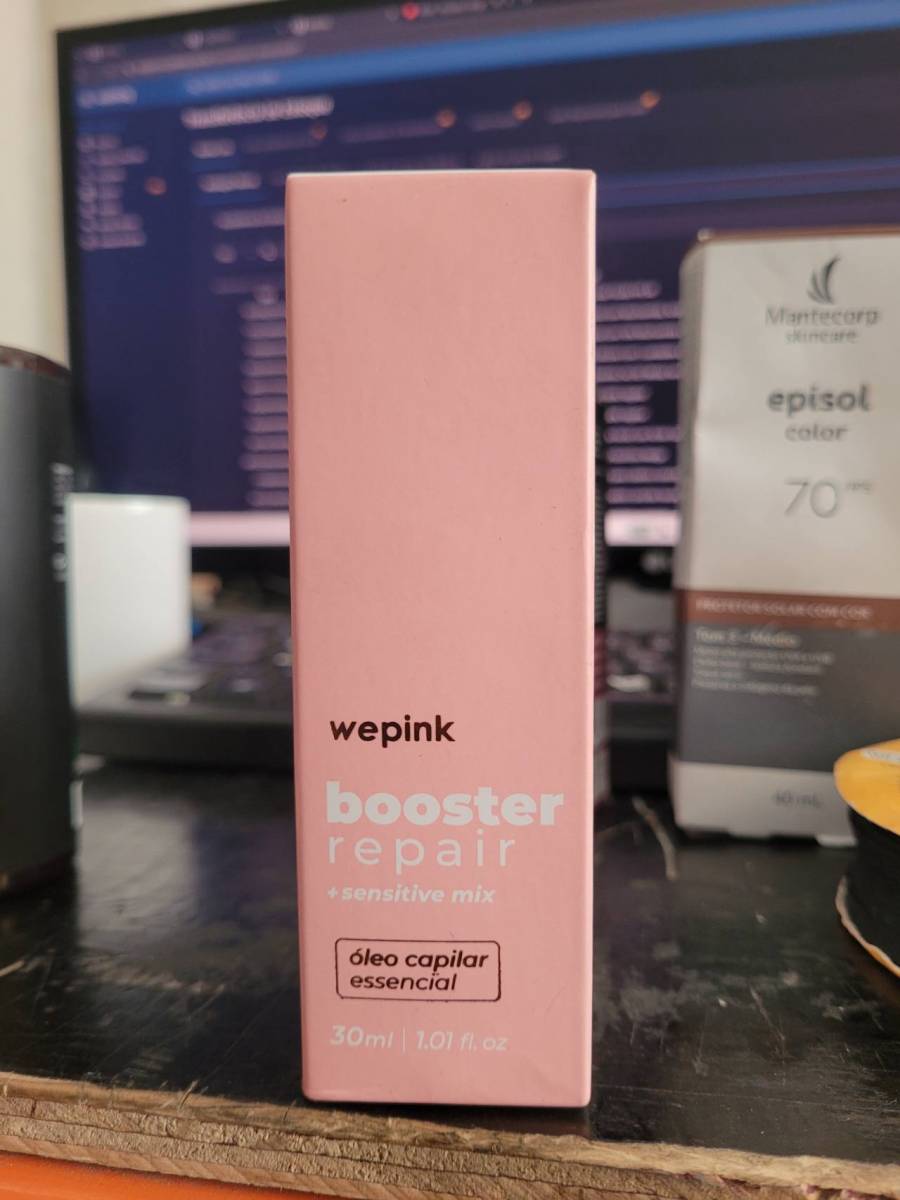 Óleo capilar essencial booster repair + sensitive mix
