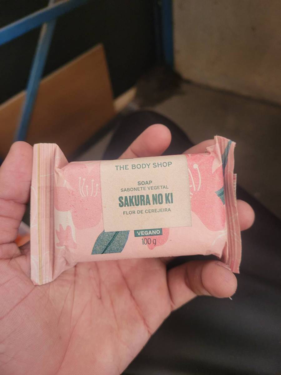 Sabonete vegetal Sakura No Ki (Flor de Cerejeira)