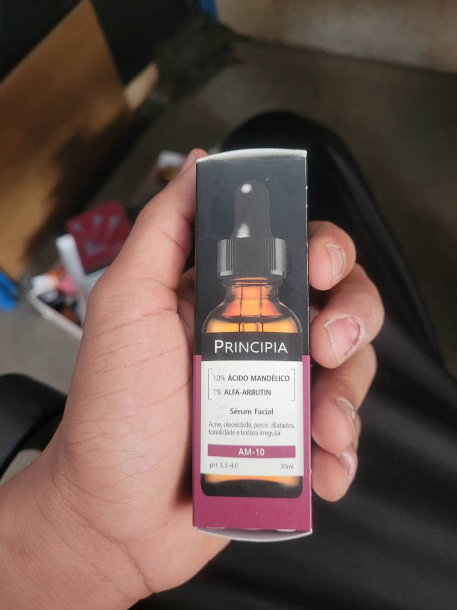 Sérum Facial com 10% Ácido Mandélico e 1% Alfa-Arbutin