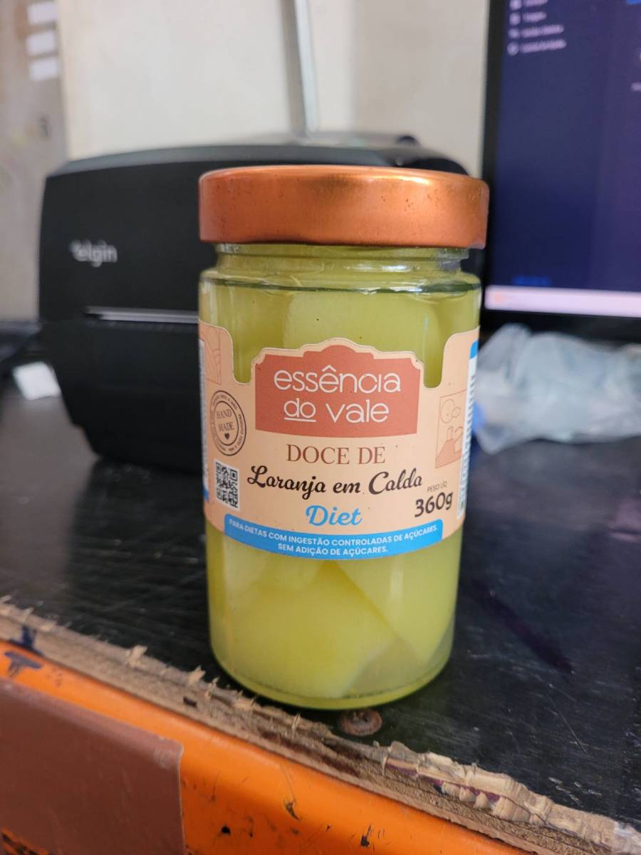 Doce de Laranja em Calda Diet