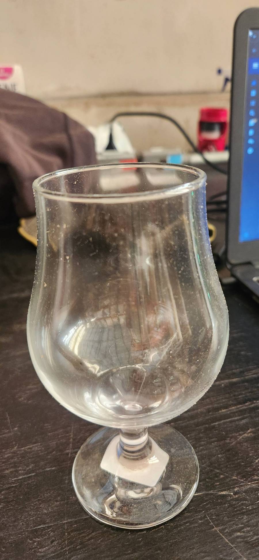 Taça de vidro para bebidas