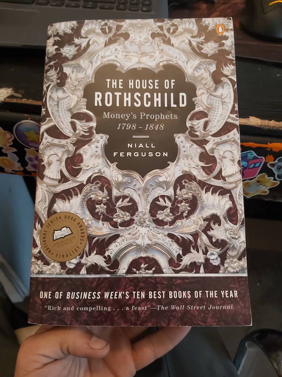 Livro 'The House of Rothschild: Money's Prophets 1798-1848'