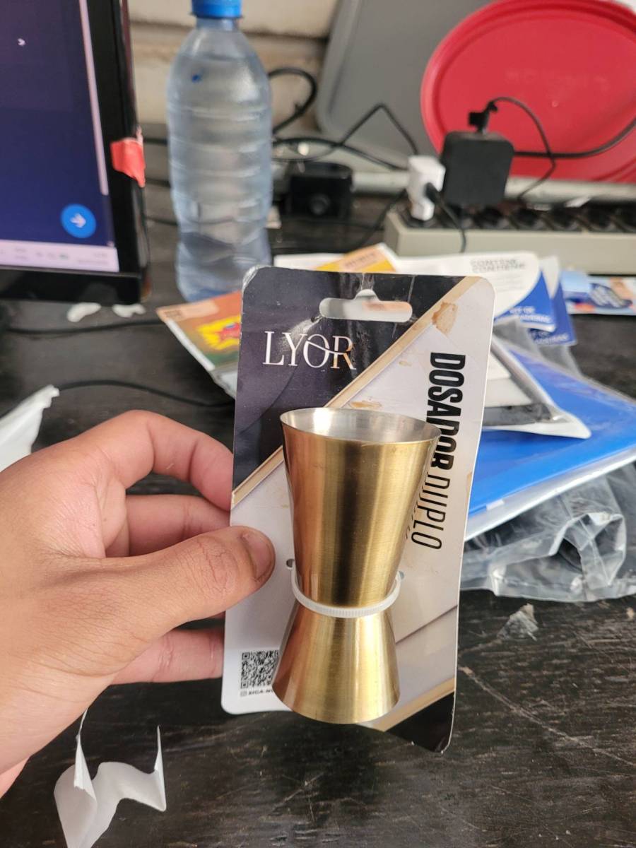 Dosador Duplo para Bebidas