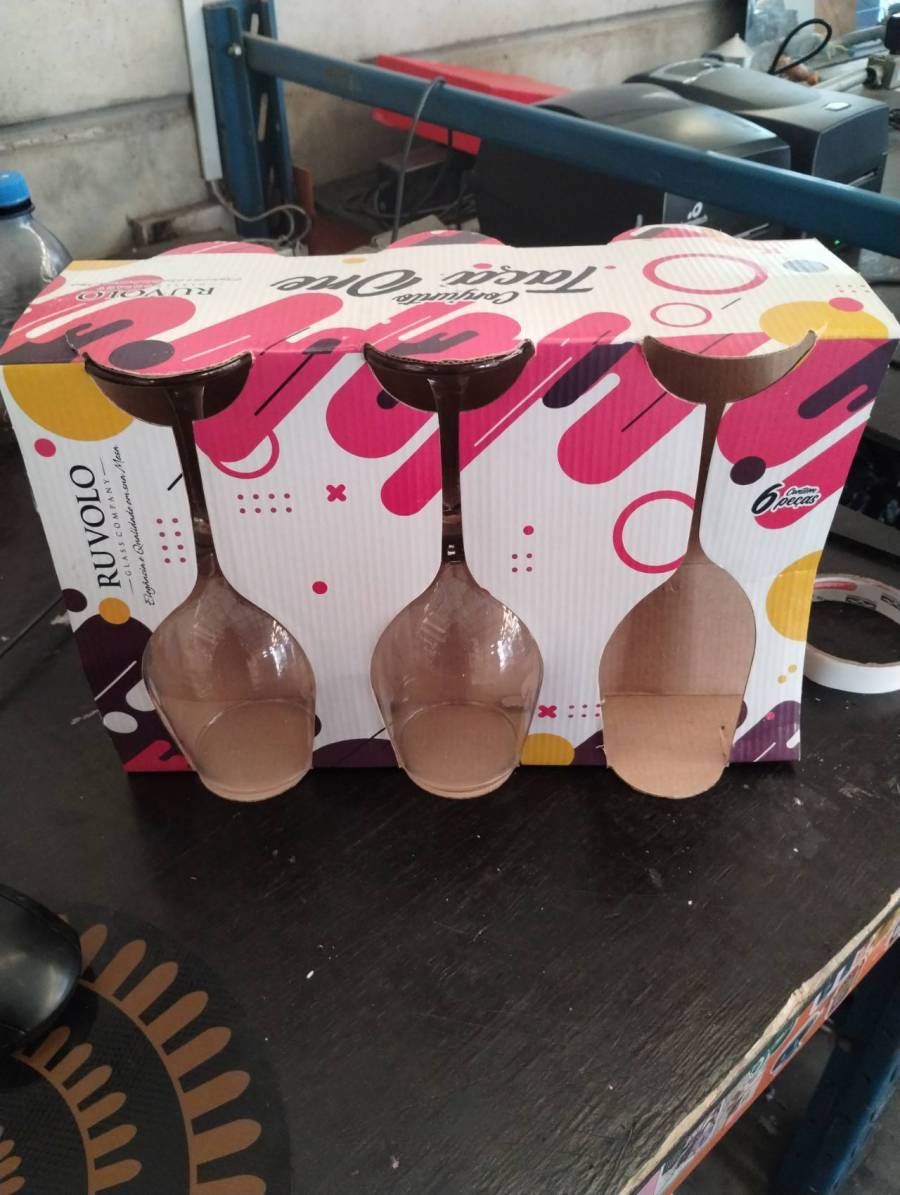 Conjunto de taças de vidro
