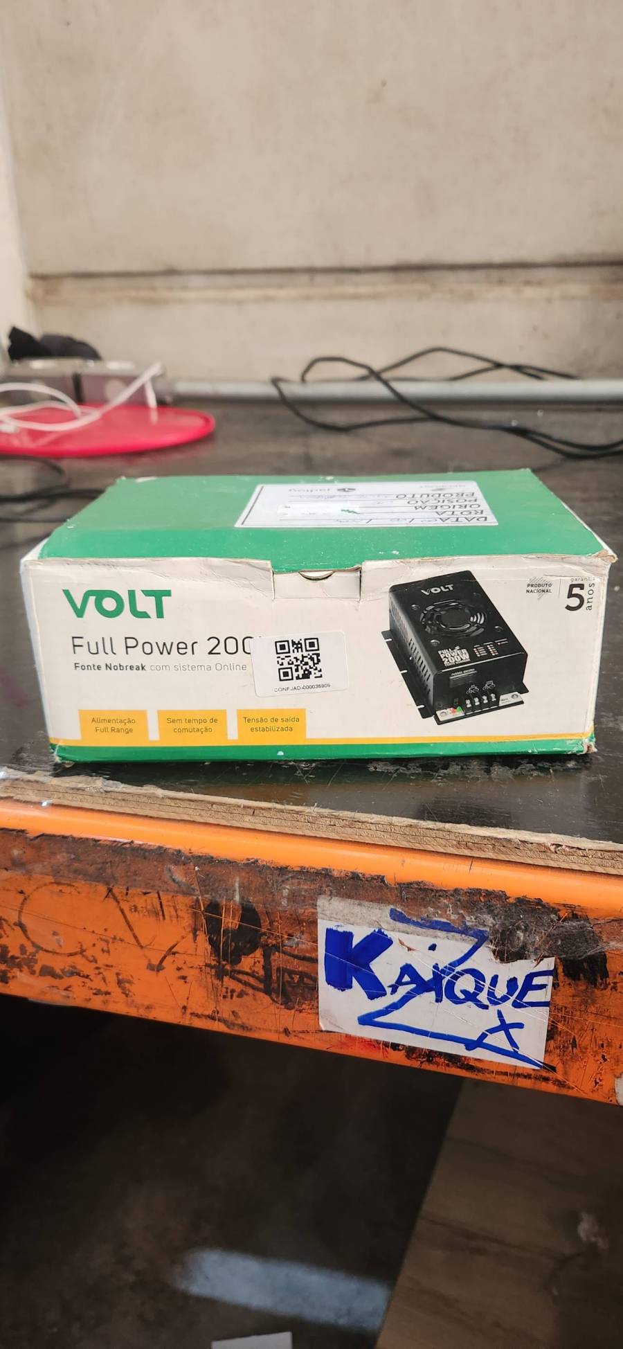 Fonte Nobreak Full Power 200W com sistema Online