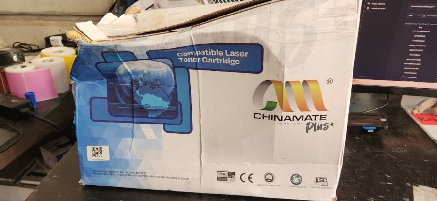 Cartucho de toner compatível para impressora laser