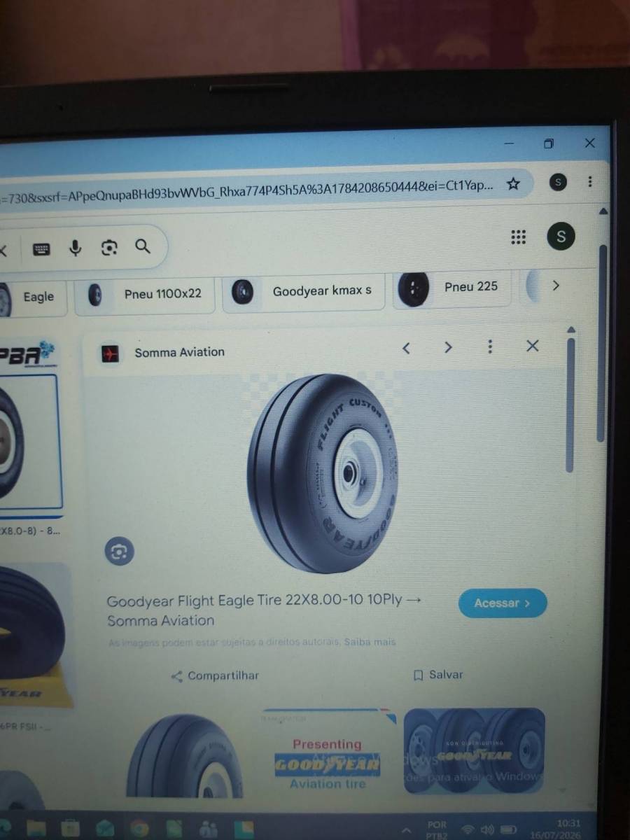 Pneu Goodyear Flight Eagle 22X8.00-10 10Ply